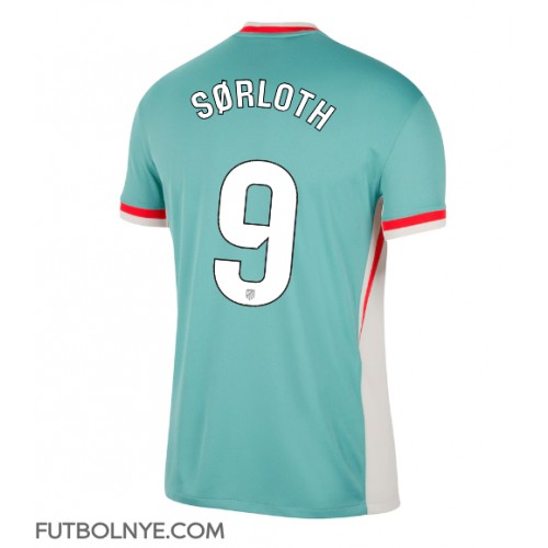 Camiseta Atletico Madrid Alexander Sorloth #9 Visitante Equipación 2024-25 manga corta